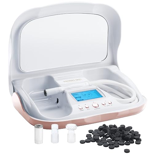Trophy Skin MicrodermMD - At Home Microdermabrasion Kit - Anti Aging and Acne Treatment - Contains Real Diamond and Pore Extractor Tips to Rejuvenate Beauty & Personal Care Trophy Skin