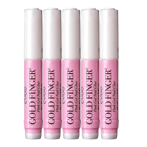 Kiss Pink Gel Nail Glue Beauty & Personal Care KISS