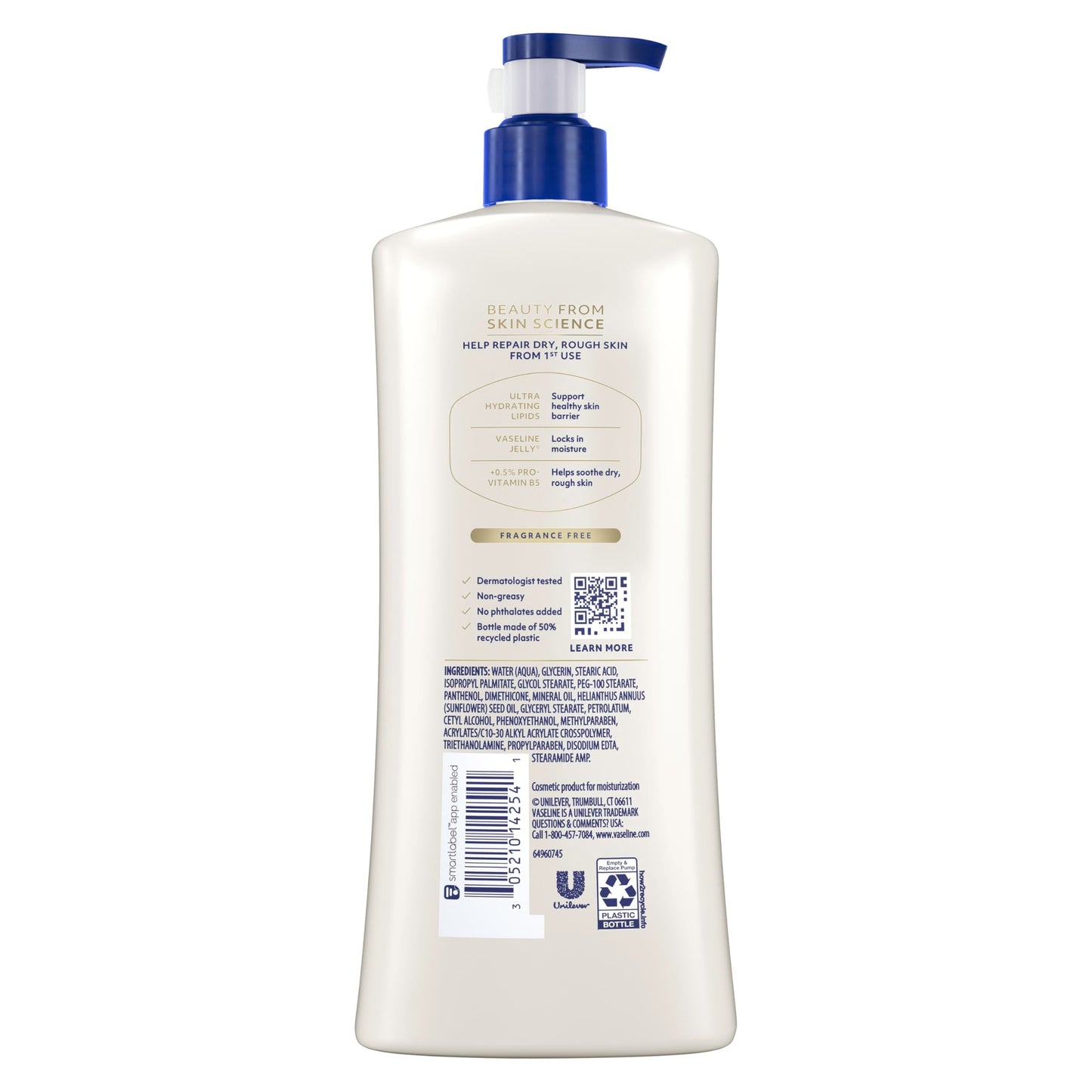 Vaseline Intensive Care Body Lotion Advanced Repair Unscented for Dry Skin Lotion Made with Ultra-Hydrating Lipids + Vaseline Jelly to Repair Beauty & Personal Care Vaseline