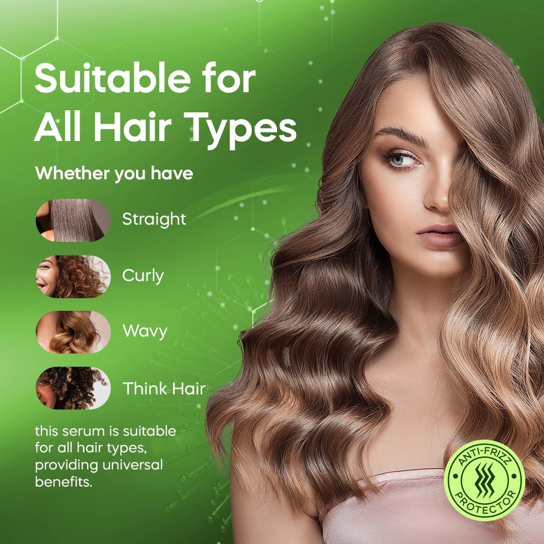 DOMINICAN MAGIC Nourishing Hair Styling Serum, Anti-Frizz Serum & Hydrating Hair Treatment for Dry, Frizzy Hair, 6oz Beauty & Personal Care DOMINICAN MAGIC