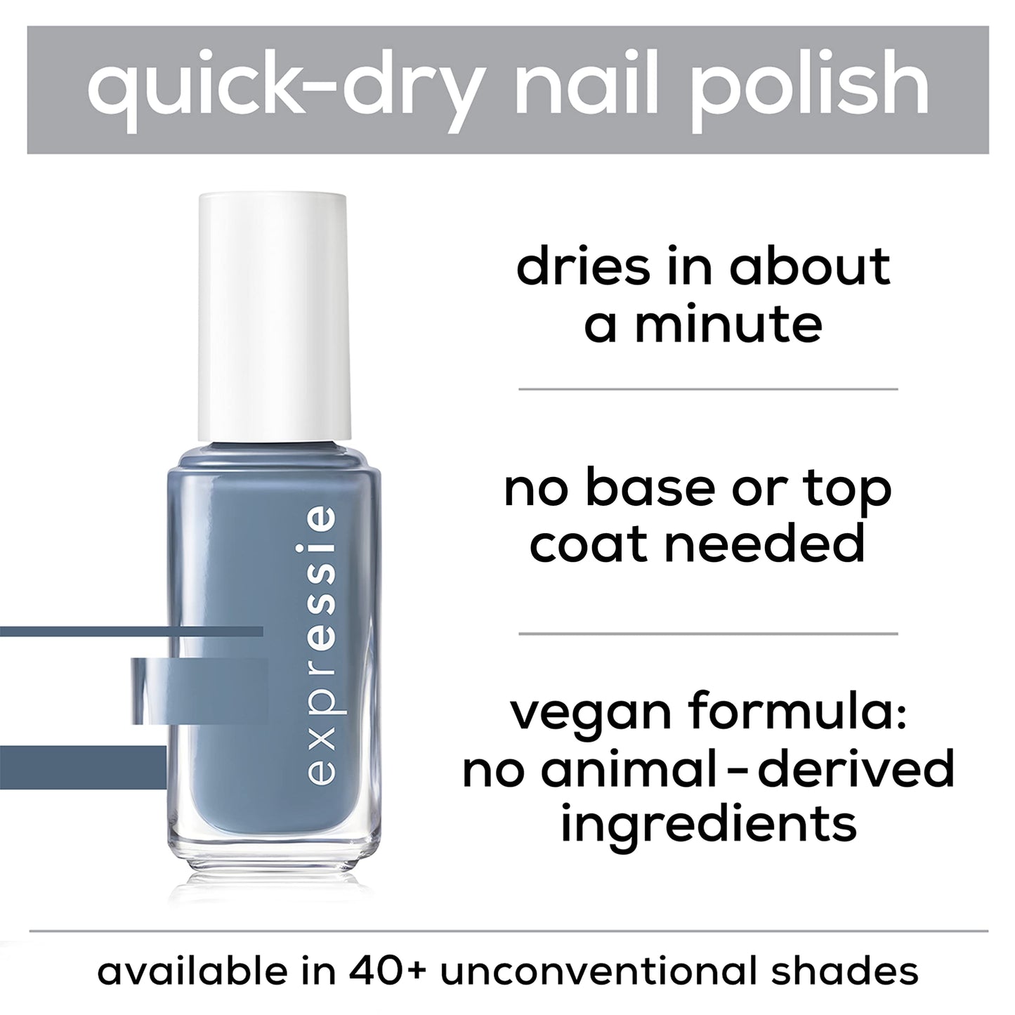 essie Expressie Nail Polish, Quick-Dry Bright Yellow Nail Polish, Vegan, Sh00k, 0.33 fl oz Beauty & Personal Care essie