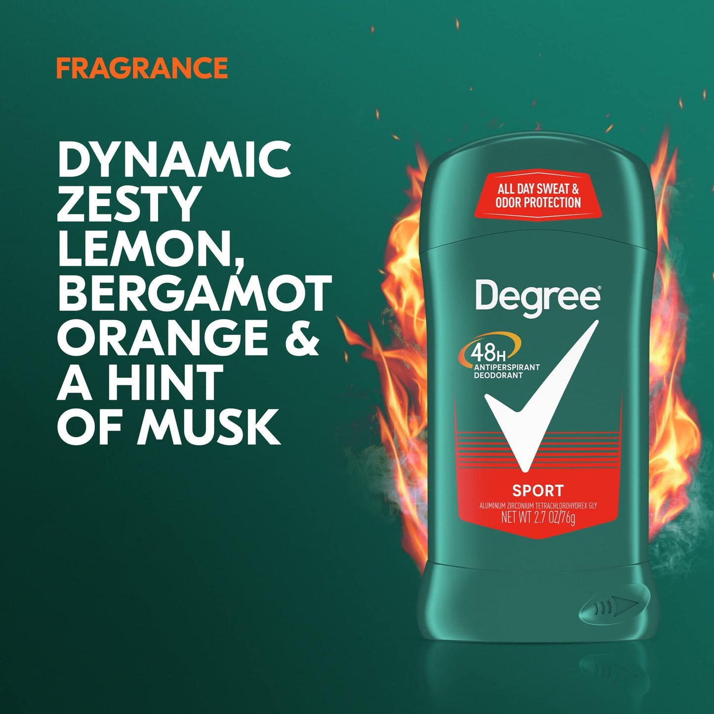 Degree Men Protection Antiperspirant Deodorant, Sport 2.7 oz (Pack of 12) Beauty and Personal Care Degree
