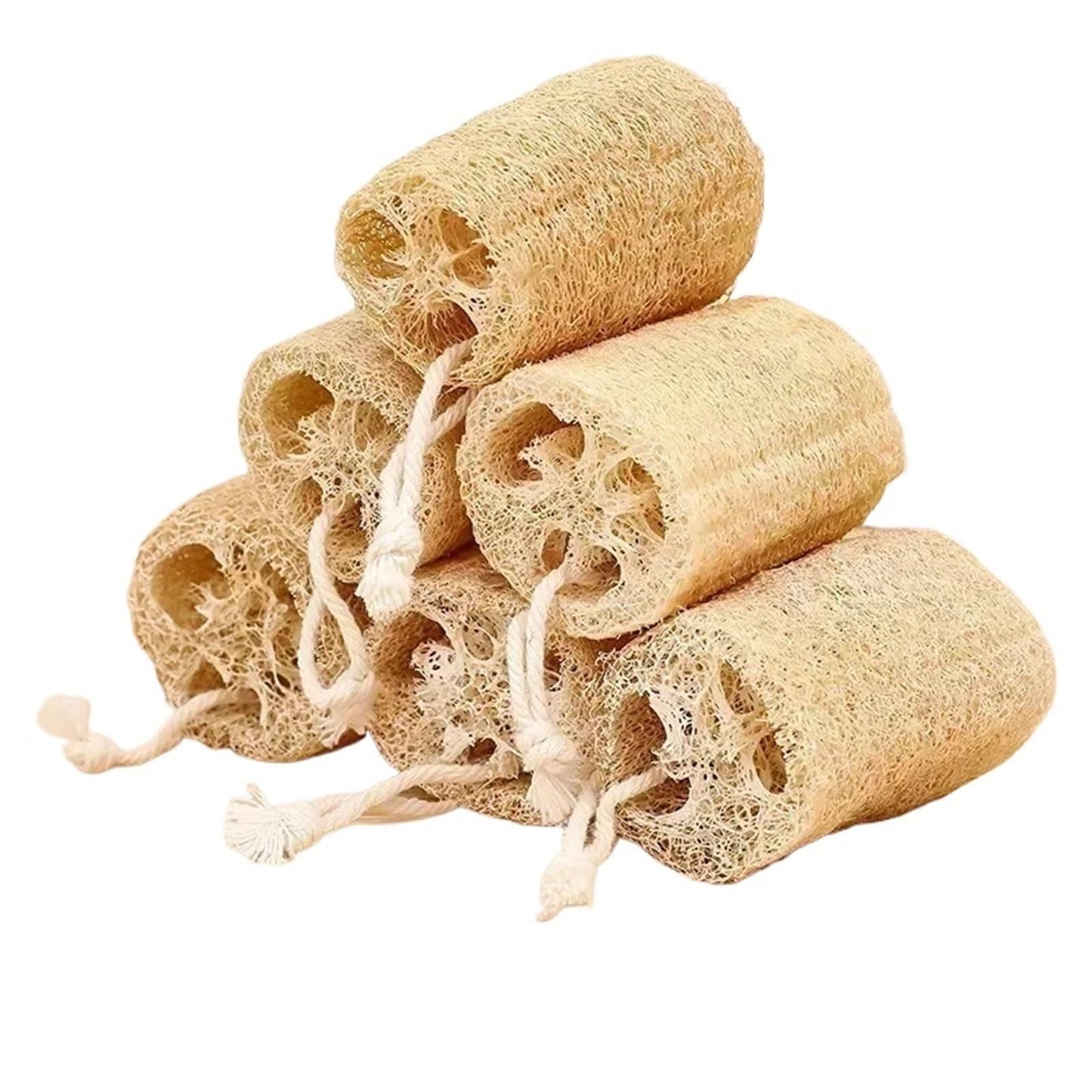 Yianntro 1/3pcs Multi Natural Loofah Washing Brushes Loofa Bath Body Shower Sponge Kitchen Cleaing Scrubber Bathroom Accessories Beauty and Personal Care Yianntro