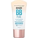 Maybelline Dream Pure Skin Clearing BB Cream, 8-in-1 Skin Perfecting Beauty Balm With 2% Salicylic Acid, Sheer Tint Coverage, Oil-Free, Light, 1 Count Beauty & Personal Care MAYBELLINE