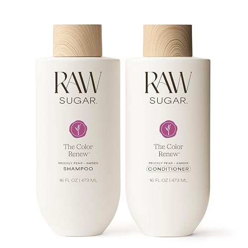 Raw Sugar Shampoo and Conditioner Set, The Color Renew Hair Care Duo, 16 Fl Oz (2 Products) Protects Color, A Renewing Haircare Bundle, Without Beauty & Personal Care RAW SUGAR