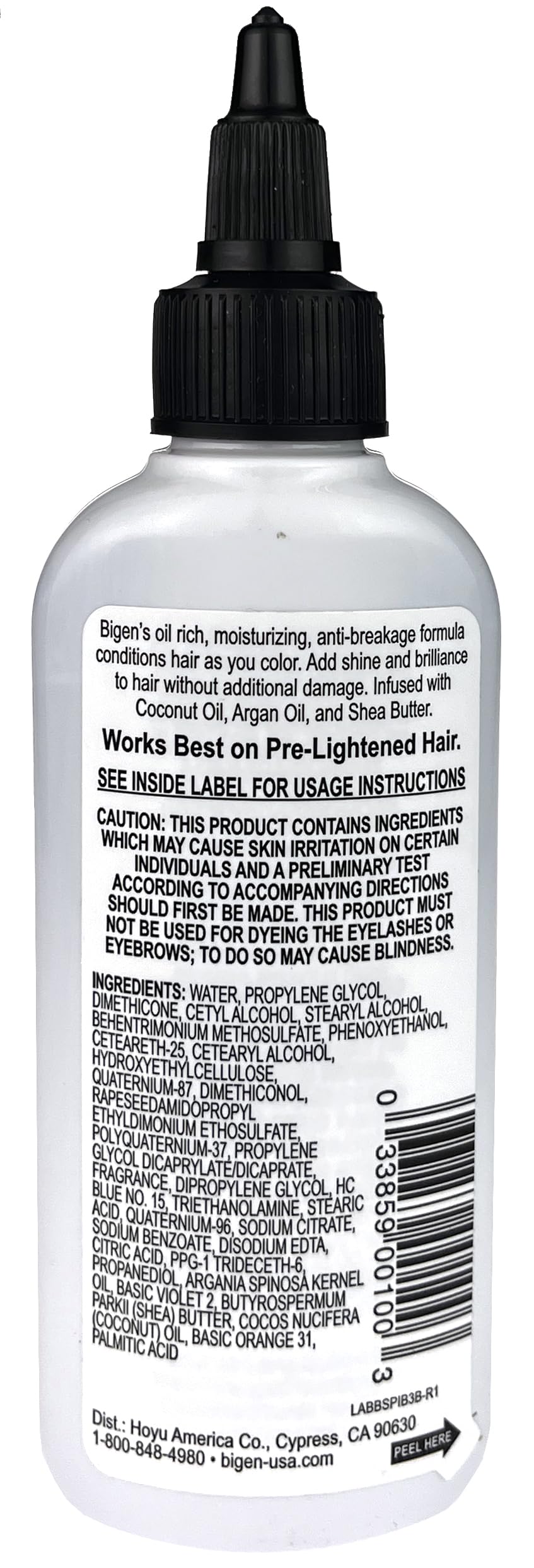 Bigen Semi-Permanent Haircolor #Ib3 Indigo Blue 3 Ounce (88ml) Beauty & Personal Care Bigen
