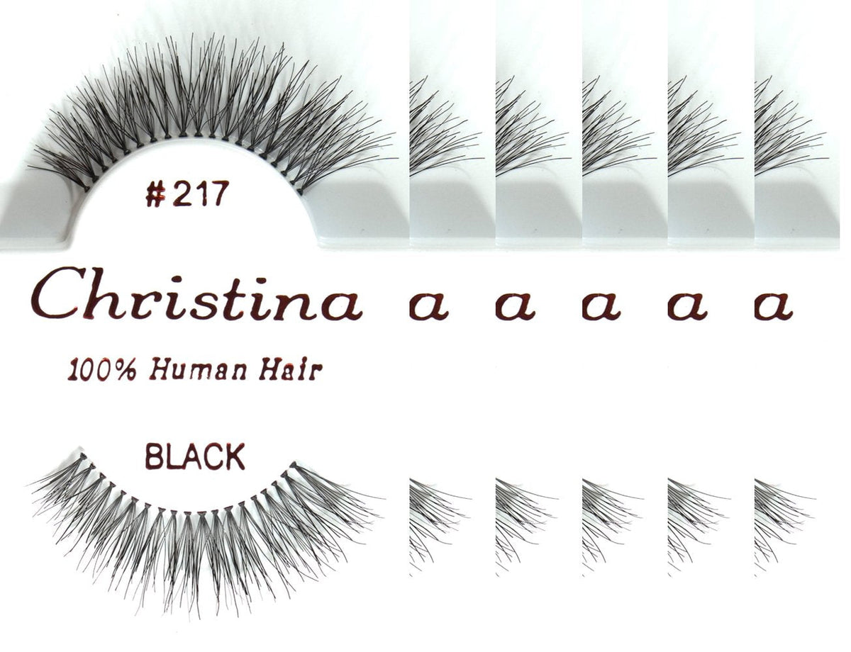 6packs Eyelashes - 217 by Christina Beauty & Personal Care Christina