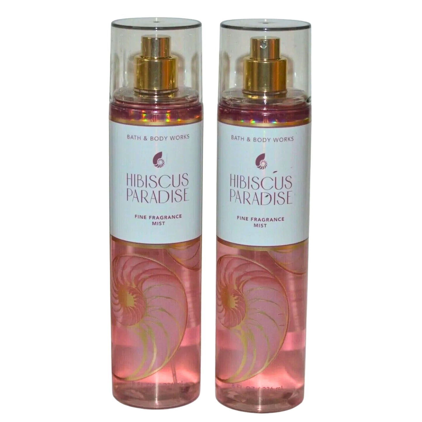 Bath & Body Works Fragrance Mist 2-Pack 8oz Each (Hibiscus Paradise) Beauty & Personal Care Bath & Body Works