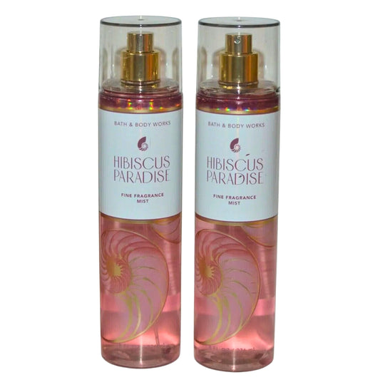 Bath & Body Works Fragrance Mist 2-Pack 8oz Each (Hibiscus Paradise) Beauty & Personal Care Bath & Body Works