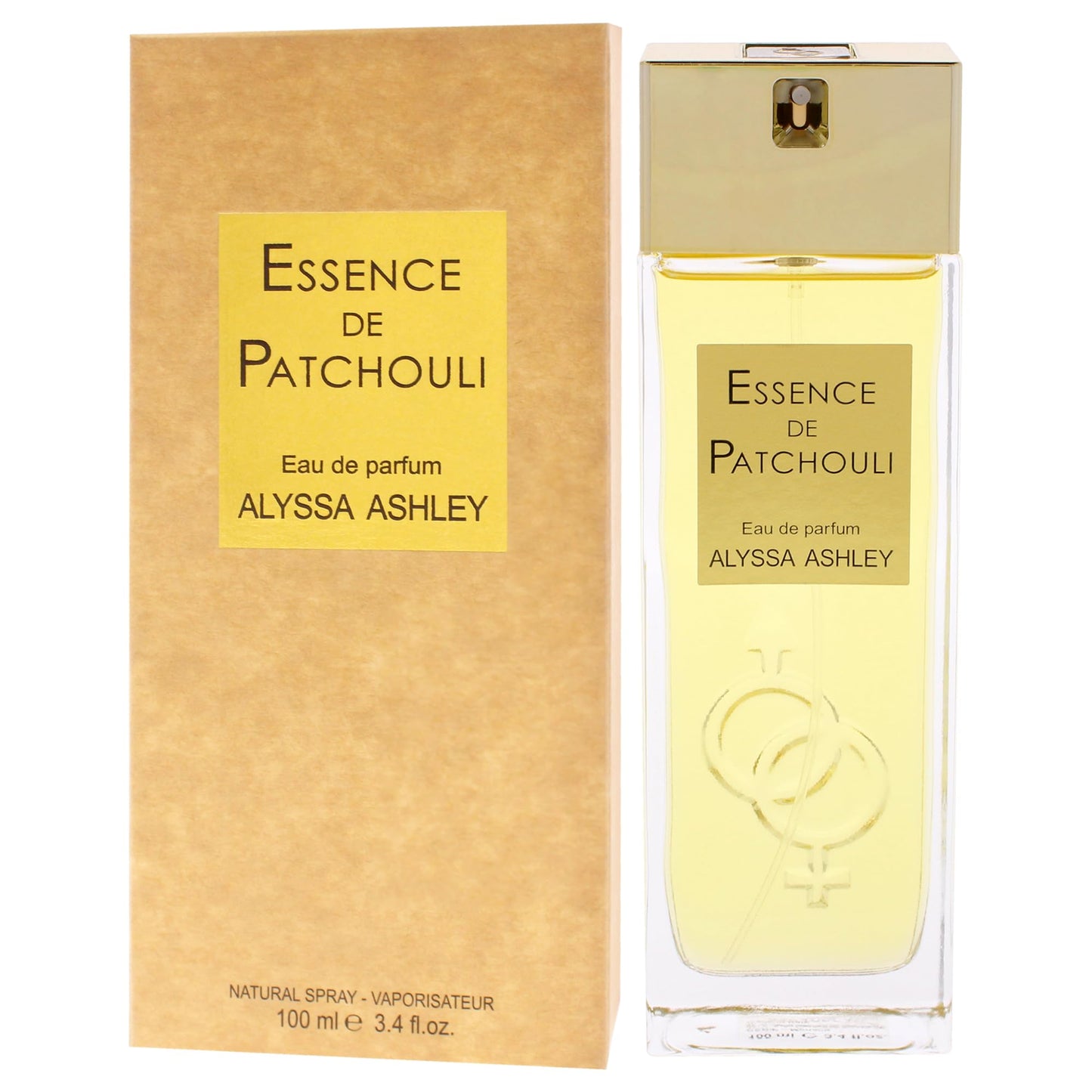 Alyssa Ashley Essence de Patchouli - Vanilla Perfume for Women with Floral Notes - Elegant Womens Fragrance with Rose and Geranium - 3.4 oz EDP Spray Beauty & Personal Care ALYSSA ASHLEY
