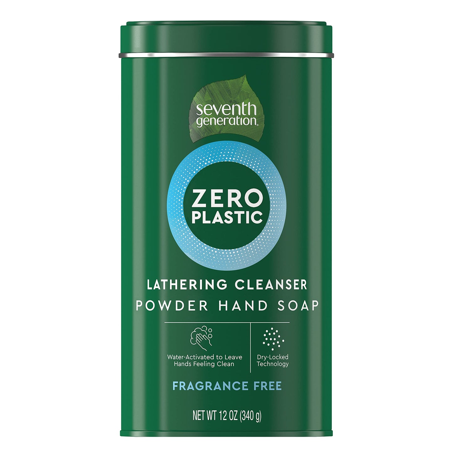 Seventh Generation Zero Plastic Powder Hand Soap, Fragrance Free, 12 oz Beauty & Personal Care Seventh Generation