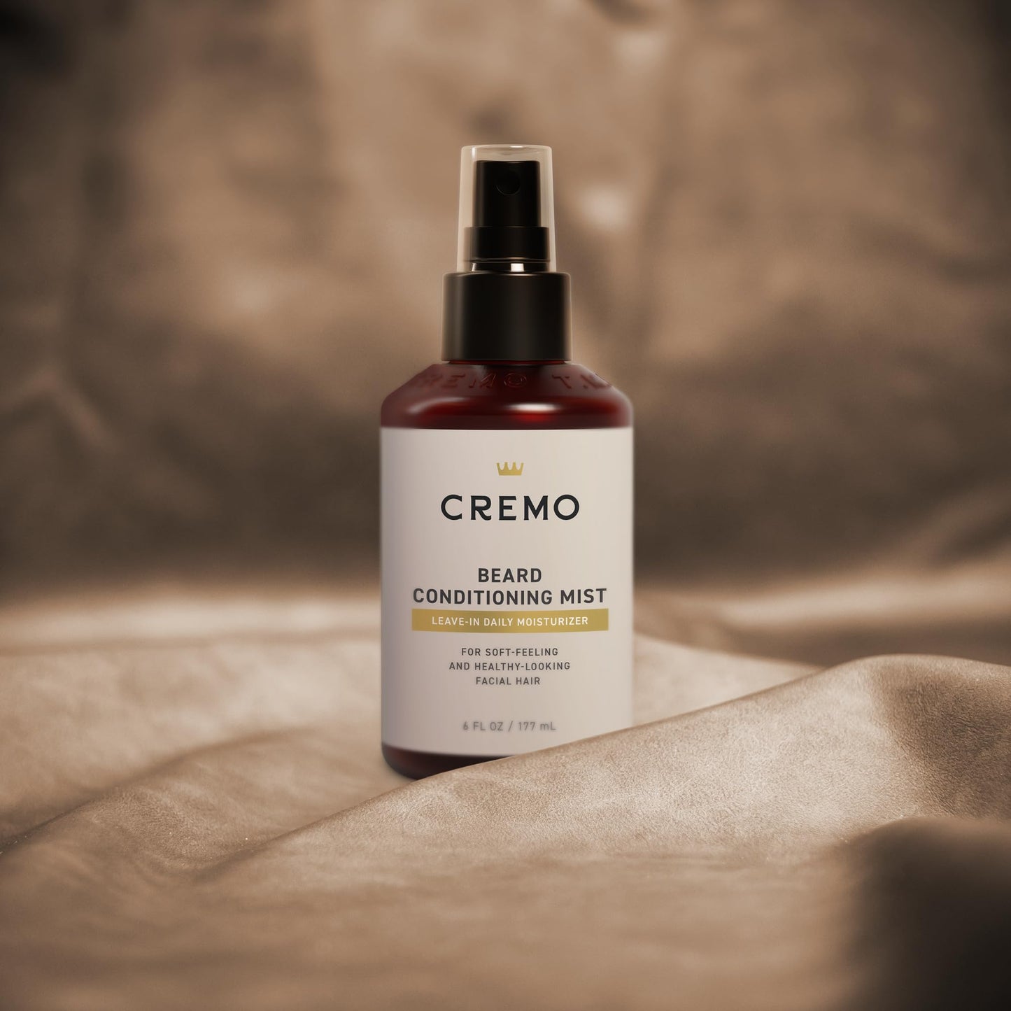 Cremo Original Leave-In Daily Beard Conditioning Mist - For Soft-Feeling and Healthy-Looking Facial Hair, 6 Fl Oz Beauty and Personal Care Cremo