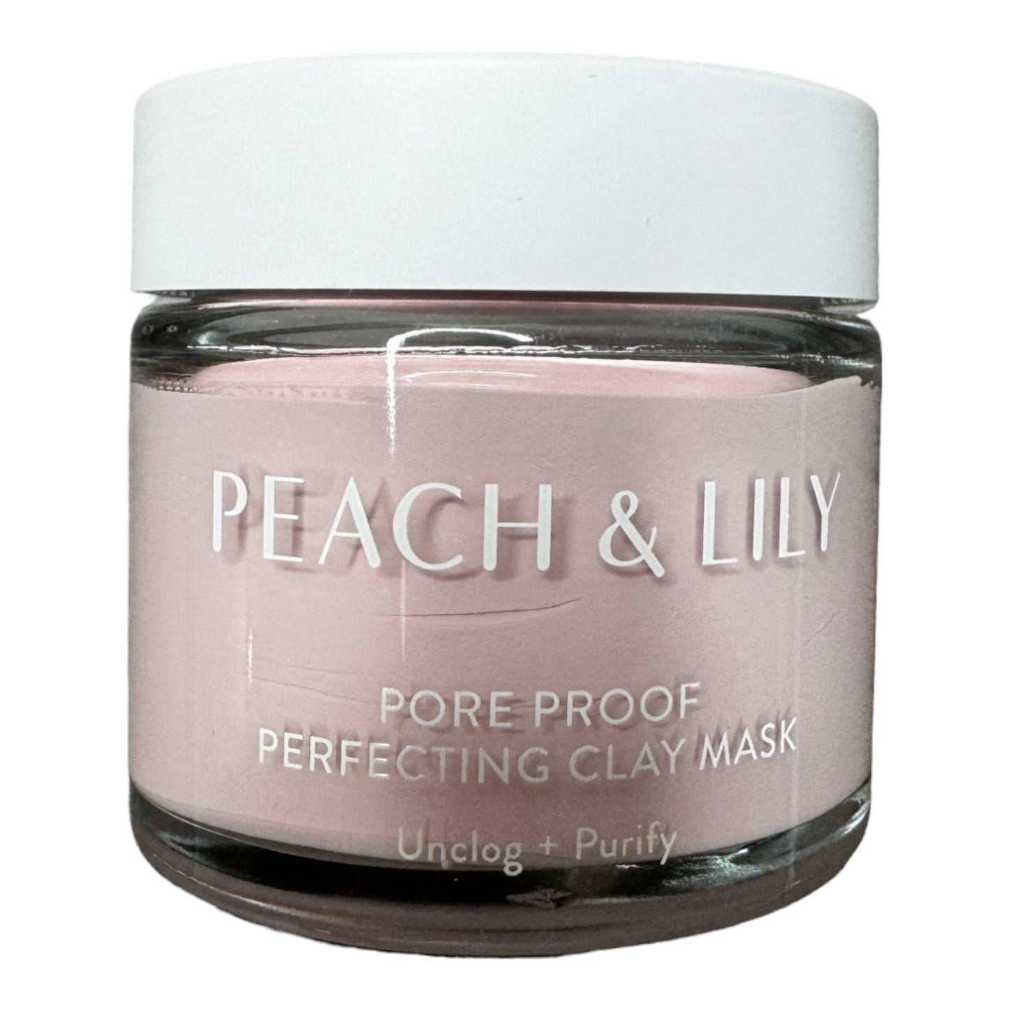 Peach & Lily Pore Proof Perfecting Clay Mask | Deep-Clean Kaolin & Bentonite Formula | Hydrating Wild Cherry, Strawberry, & Licorice Extracts | Beauty & Personal Care Peach & Lily