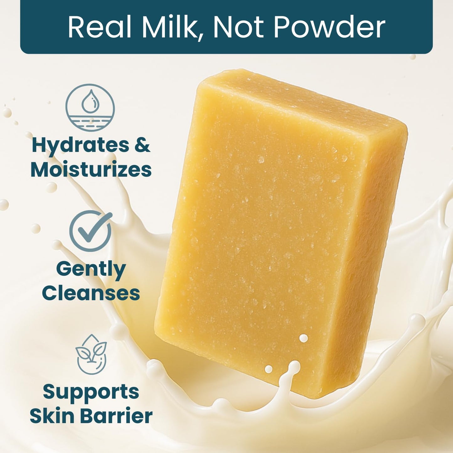 Way Natural Goat Milk Soap Bar (Variety 6 Pack) - Natural Bar Soap for Men & Women - Handmade w/Real Milk - Dry Skin, Hands/Body - Premium, Gentle, No Beauty & Personal Care Way Natural