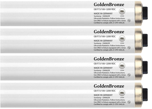 Wolff System GoldenBronze F73T12 HO 100W RDC Tanning Bulbs - Intense Bronze (32)