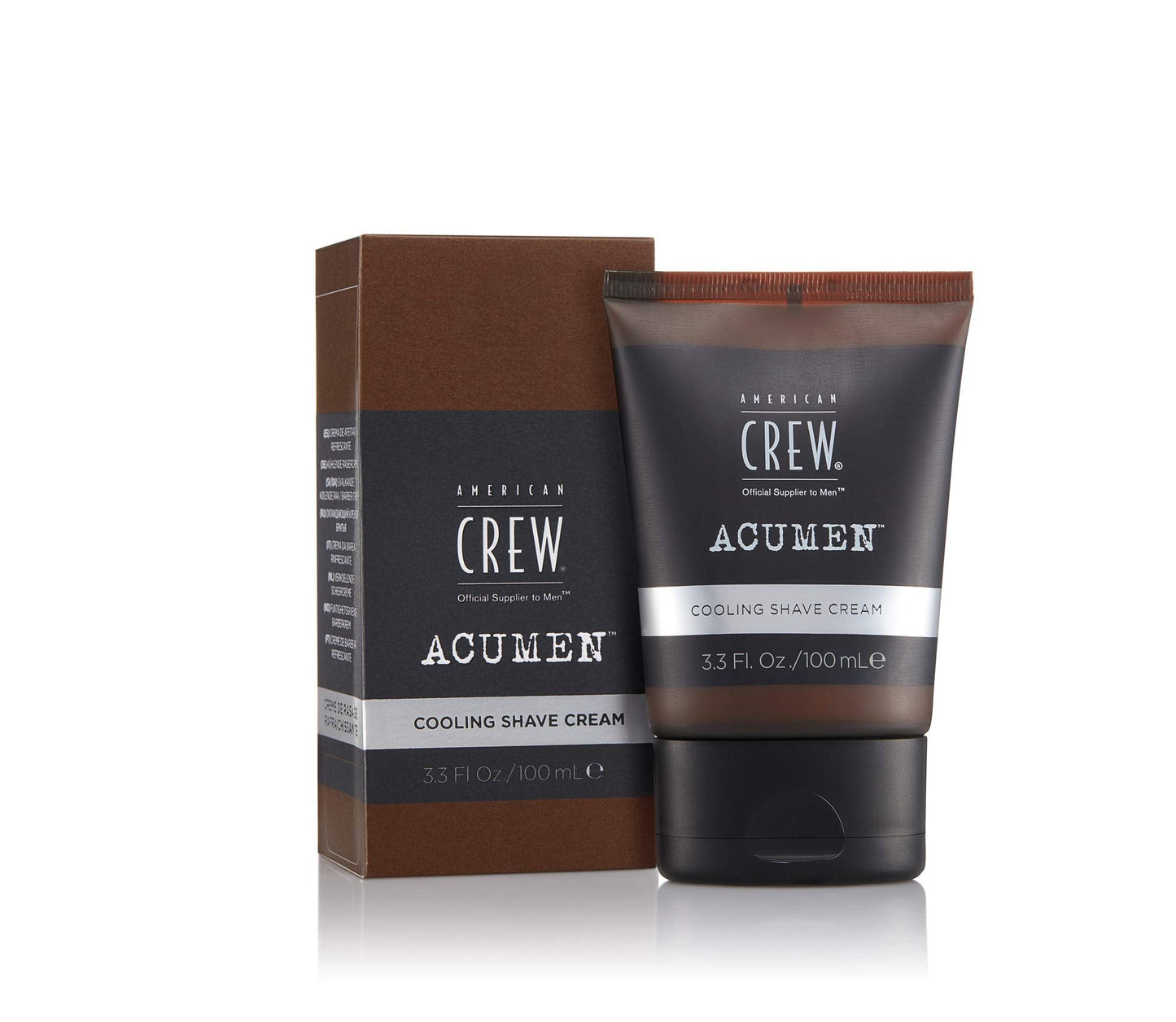 American Crew Cooling Shave Cream for Men, Formulated with Bisabolol for Smooth, Fresh Skin, 3.3 Fl Oz Beauty & Personal Care AMERICAN CREW