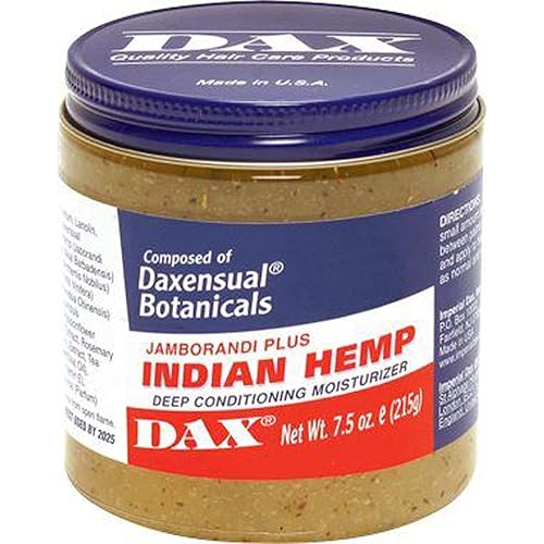 DAX Jamborandi Plus Indian Hemp Deep Conditioning Moisturizer 7.50 oz Beauty & Personal Care DAX