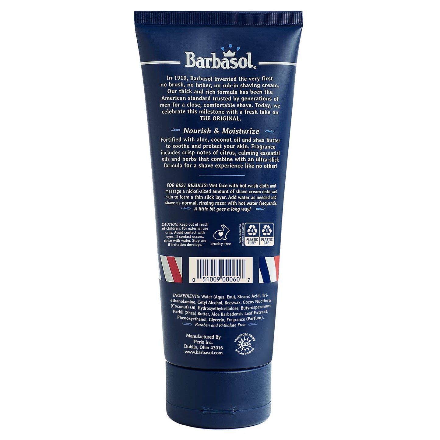 Barbasol 1919 Classic Shaving Cream Beauty & Personal Care Barbasol