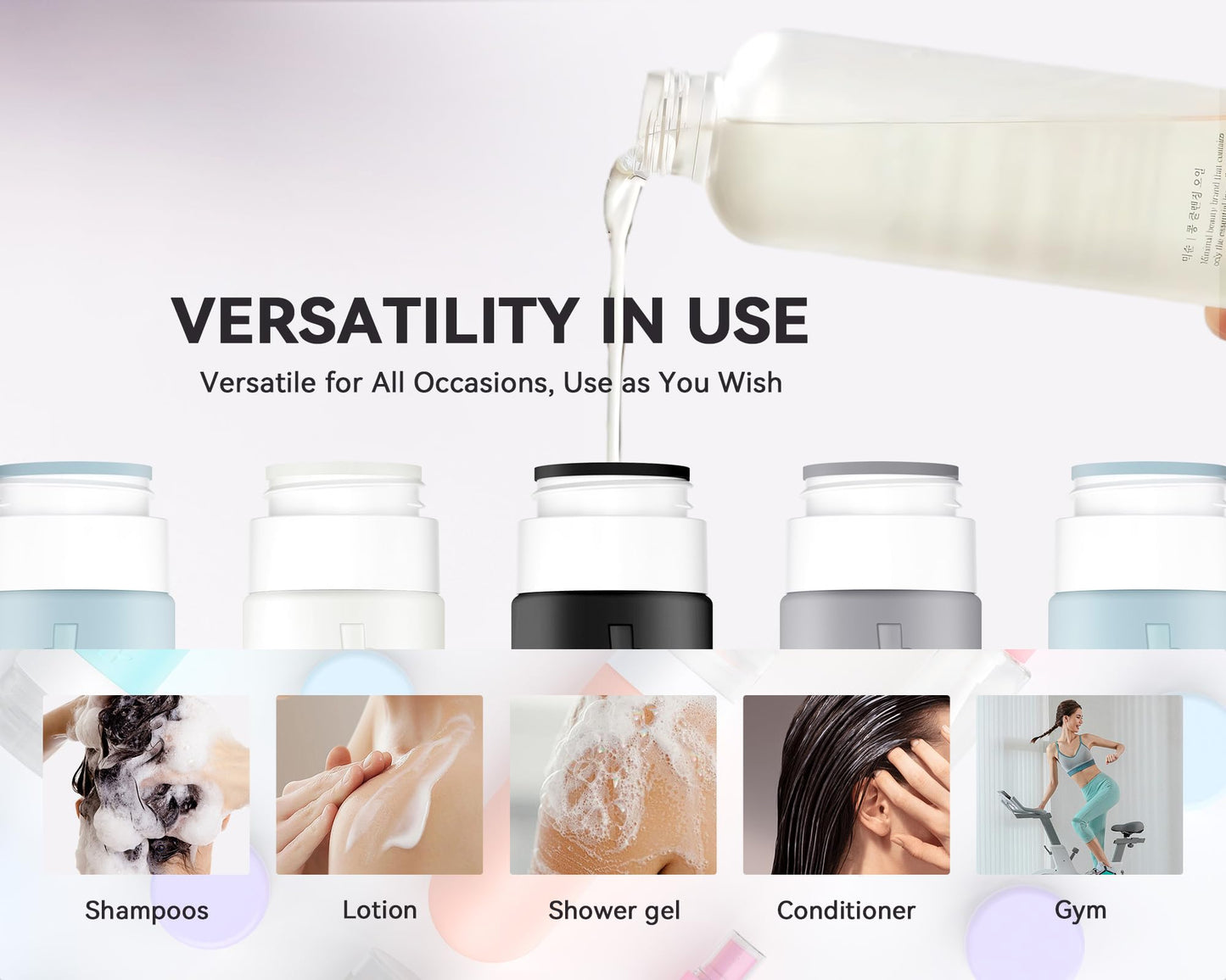 Vinofes 16 Pack Travel Size Toiletries Kits - Leak Proof TSA Approved Travel Bottles for Toiletries Essential - BPA Free Travel Containers Beauty & Personal Care Vinofes