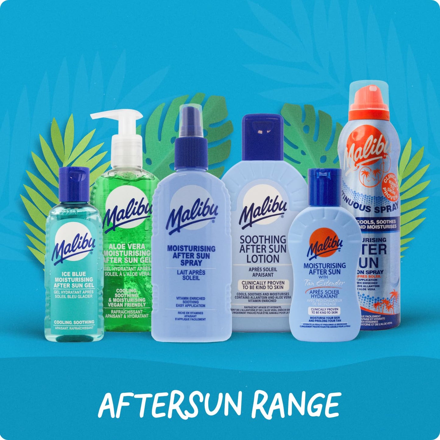 Malibu After Sun Lotion 13.5 fl oz - Cooling Aloe Vera & Vitamin E Moisturizer for Sunburn Relief, Hydrating Post Sun Care for Face & Body Beauty & Personal Care Malibu
