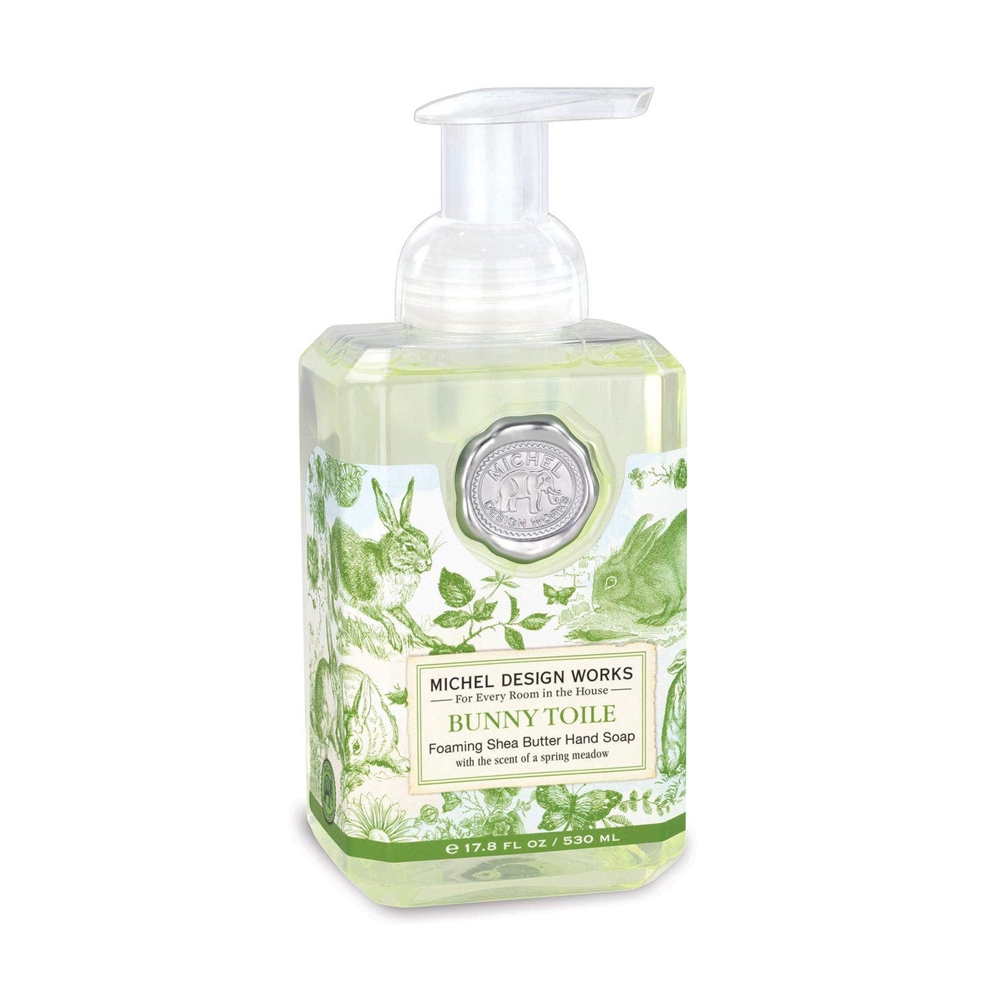 Michel Design Works Foaming Hand Soap, Bunny Toile Beauty & Personal Care Michel Design Works