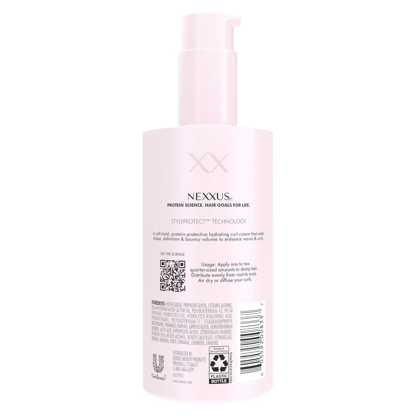 Nexxus Styling Curl Define Curl Cream Climate Control Gel Cream Hair Cream Powered by Styleprotect Technology 8 oz Beauty & Personal Care Nexxus