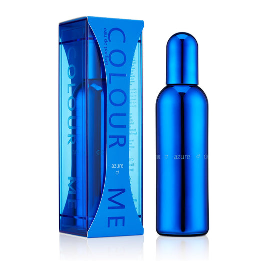 COLOUR ME Azure Perfume. 100ml Eau de Parfum Men, Luxury Fragrance - Aftershave, Long Lasting Perfumes for Men by Milton-Lloyd Beauty & Personal Care COLOUR ME