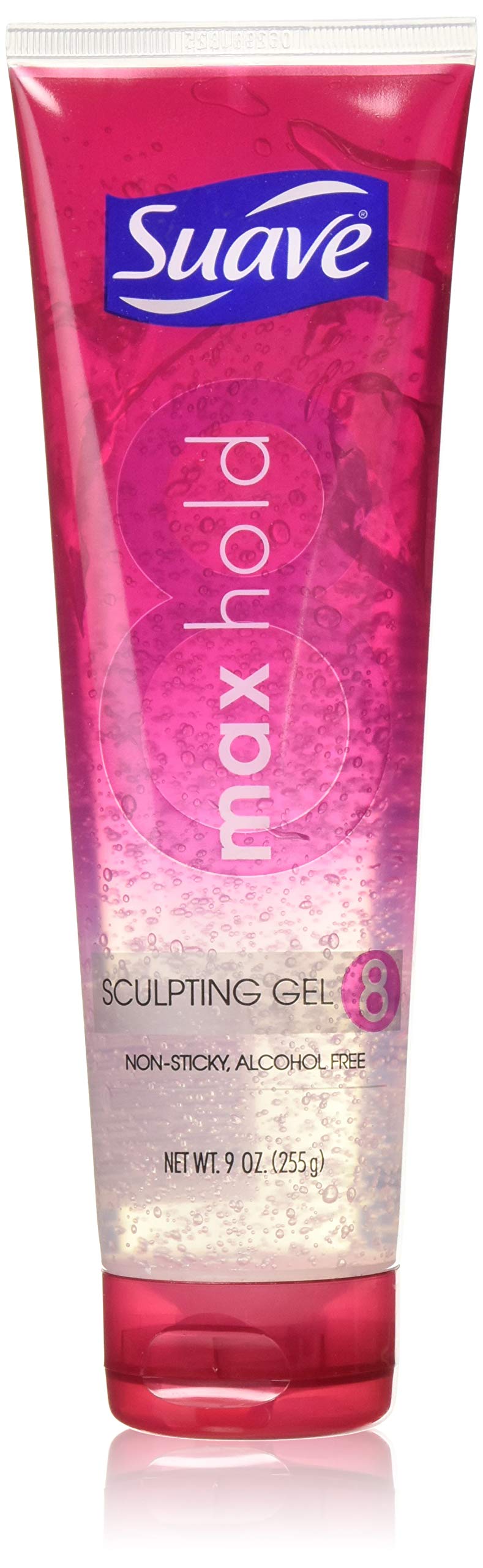 SUAVE GEL MAXIMUM HOLD 9 OZ, Pack of 3 Beauty & Personal Care Suave