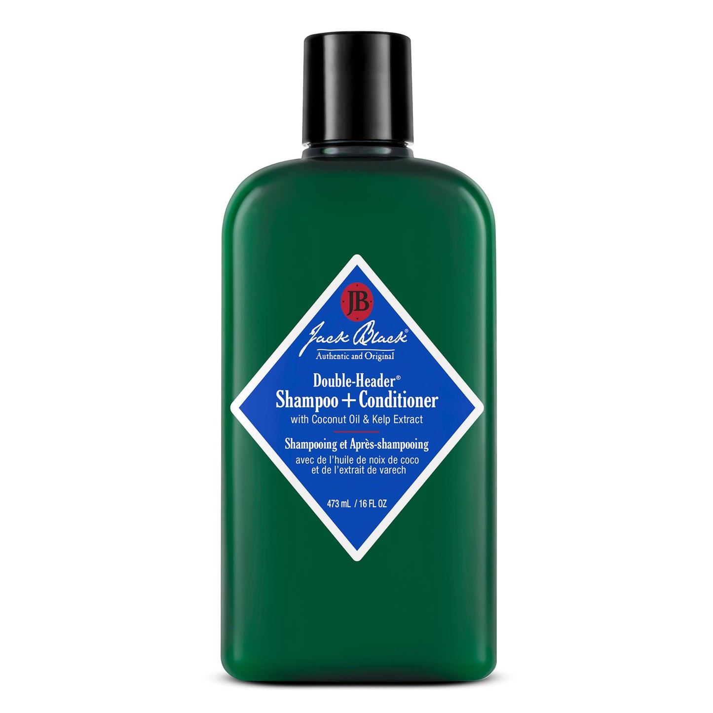 Jack Black - Double-Header Shampoo + Conditioner - PureScience Formula, Coconut Oil and Kelp Extract, Sulfate-Free, Removes Oil and Product Buildup Beauty & Personal Care Jack Black