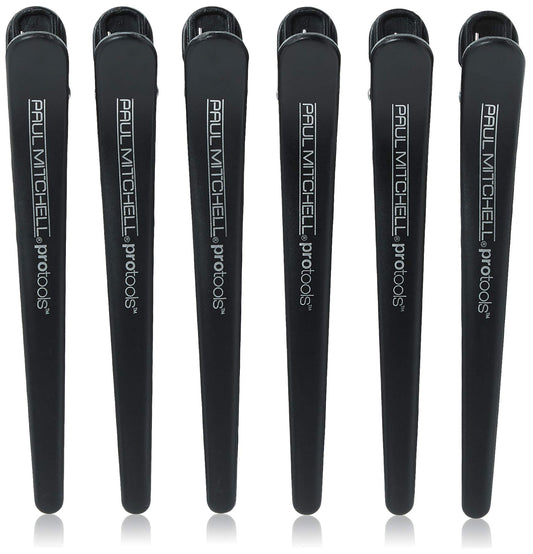 Paul Mitchell Pro Tools Sectioning Hair Clips Set (Set of 6), Slip-Free, No Crease Design, For Hair Styling + Hair Coloring All Hair Types Beauty & Personal Care Paul Mitchell