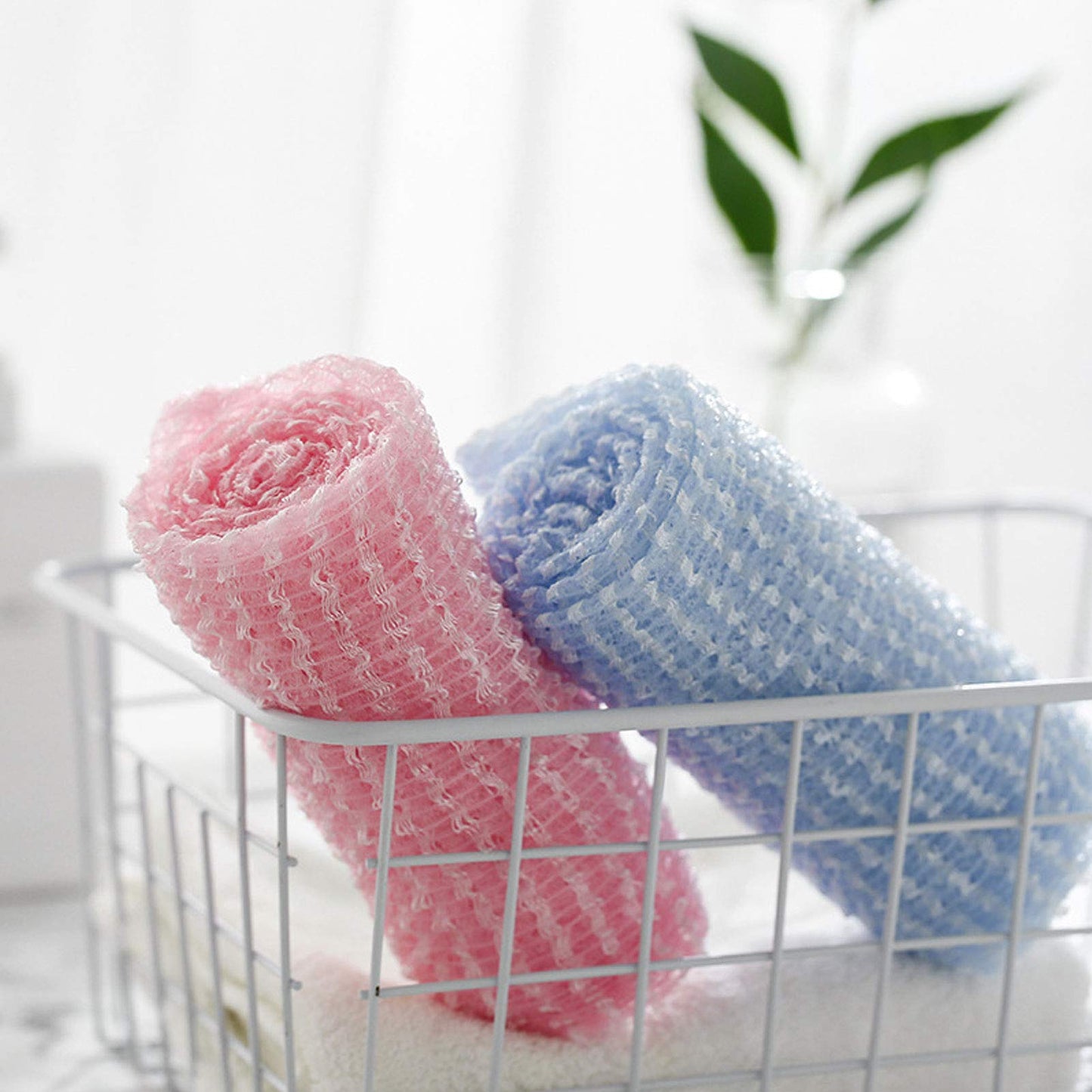 Nutteri, Exfoliating Back Scrubber for Shower, Body Back Scrubber Towel For Shower, Bath Wash Cloth Back Washer Deep Clean & Invigorate Your Skin Beauty and Personal Care Nutteri