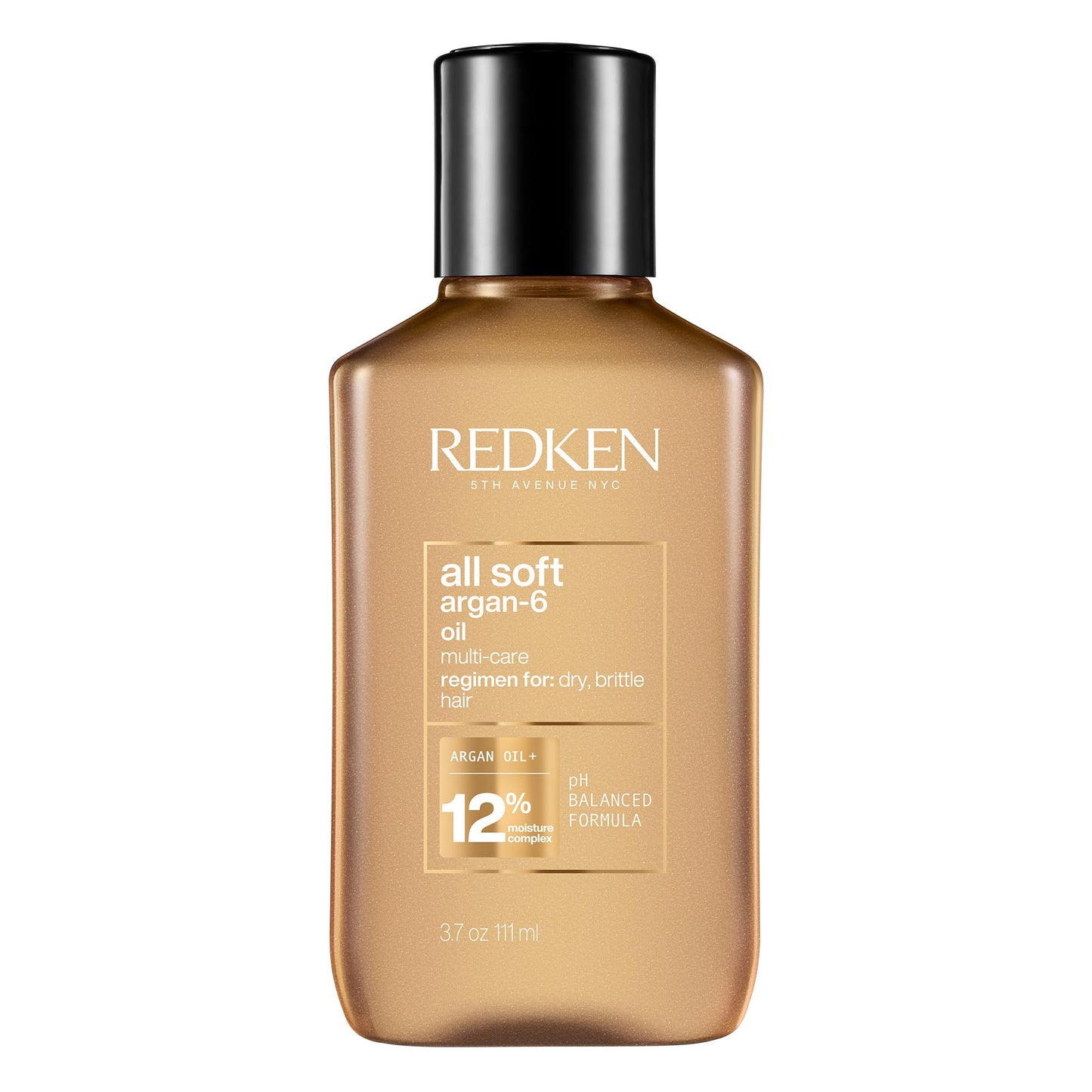 Redken All Soft Argan-6 Oil Treatment For Dry Hair - Deeply Conditions Hair, Adds Softness and Shine With Argan Oil Beauty & Personal Care Redken