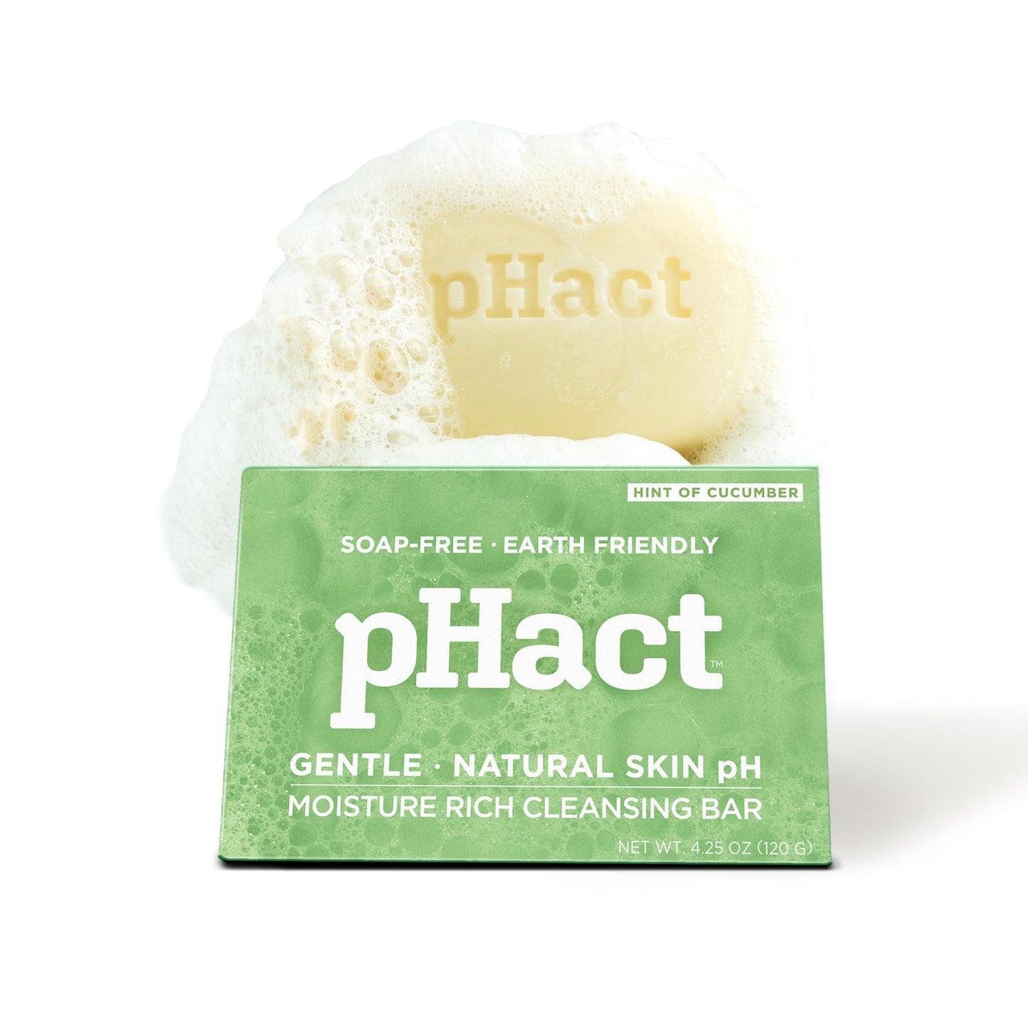 ANDREW LESSMAN pHact Moisture-Rich, Soap-Free Cleansing Bar Cucumber. Natural Skin pH. All Skin Types - Even Sensitive Skin. Hypoallergenic Beauty & Personal Care ANDREW LESSMAN