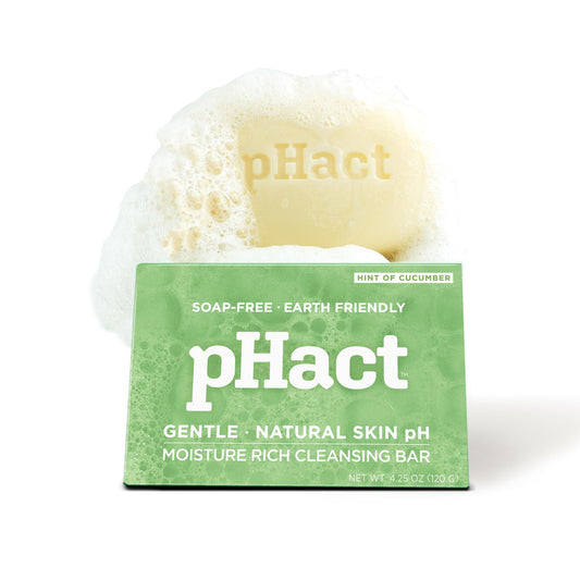 ANDREW LESSMAN pHact Moisture-Rich, Soap-Free Cleansing Bar Cucumber. Natural Skin pH. All Skin Types - Even Sensitive Skin. Hypoallergenic Beauty & Personal Care ANDREW LESSMAN