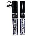 Mascara for Eyelashes Intense Darkness (Oscuro Intenso) with Kajal & Vitamin E - 13g - Premium Quality (2 PACK) - Waterproof, Beauty & Personal Care Alma Belleza