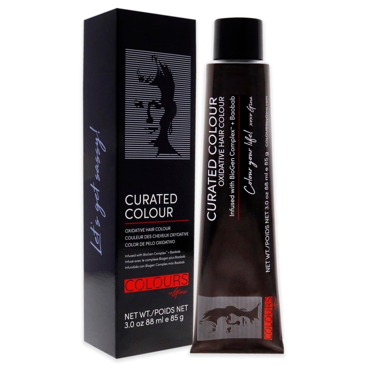 Colours By Gina Curated Colour - 4.11-4BB Cool Brown by Colours By Gina for Unisex - 3 oz Hair Color Beauty & Personal Care Colours By Gina