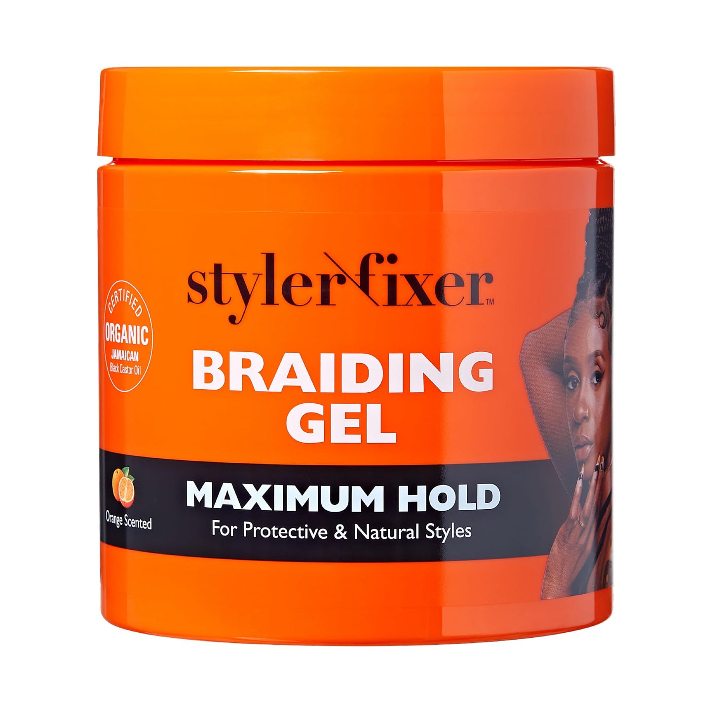 Red by Kiss Braiding Gel Maximum Hold Styler Fixer for Box Braids & Cornrows, Hydrating, Conditioning, Long-Lasting Frizz Control, 4C Moisturizing Beauty & Personal Care Red by Kiss