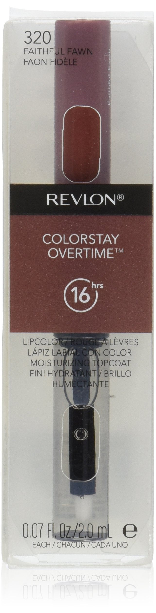 Revlon Stay Overtime Lip Color, Faithful Fawn, 0.07 Ounce Beauty & Personal Care REVLON