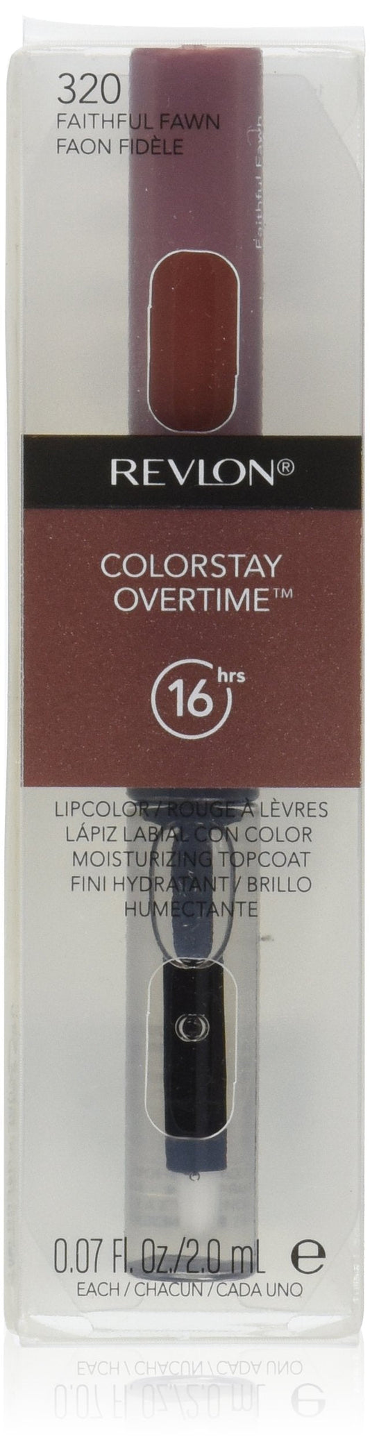 Revlon Stay Overtime Lip Color, Faithful Fawn, 0.07 Ounce Beauty & Personal Care REVLON