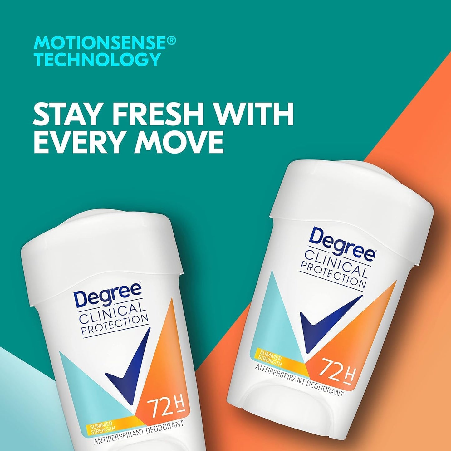 Degree Clinial Protection Deodorant Stick, Summer Strength, 1.7 oz Beauty and Personal Care Degree