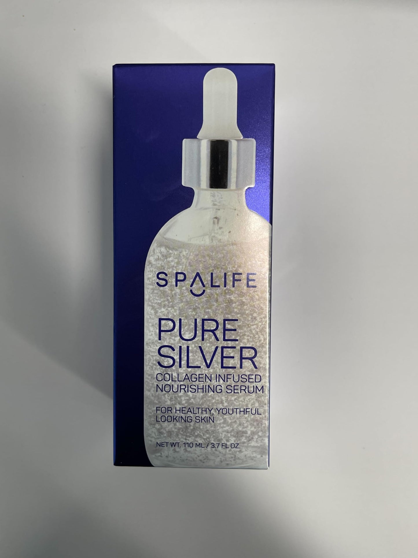 Spa Life Face Serum: Nourishing Gold & Silver Serums (Nourishing Silver & Collagen) 110 ml (3.7 Fl. Oz.) - Boosts Firmness, Hydration, and Radiance Beauty & Personal Care SpaLife