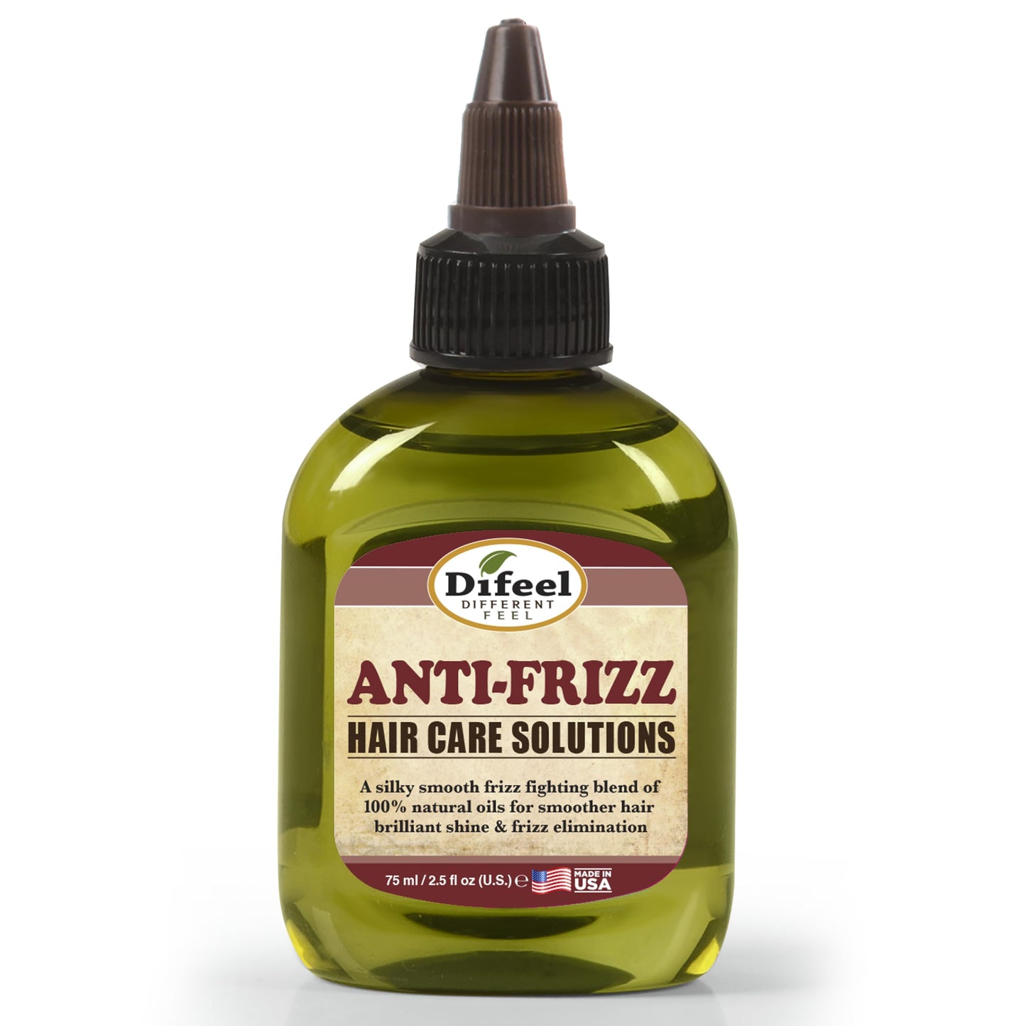 Difeel Premium Anti-Frizz Hair Oil with Olive Oil, Vitamins A and E 2.5 ounce Beauty & Personal Care Difeel