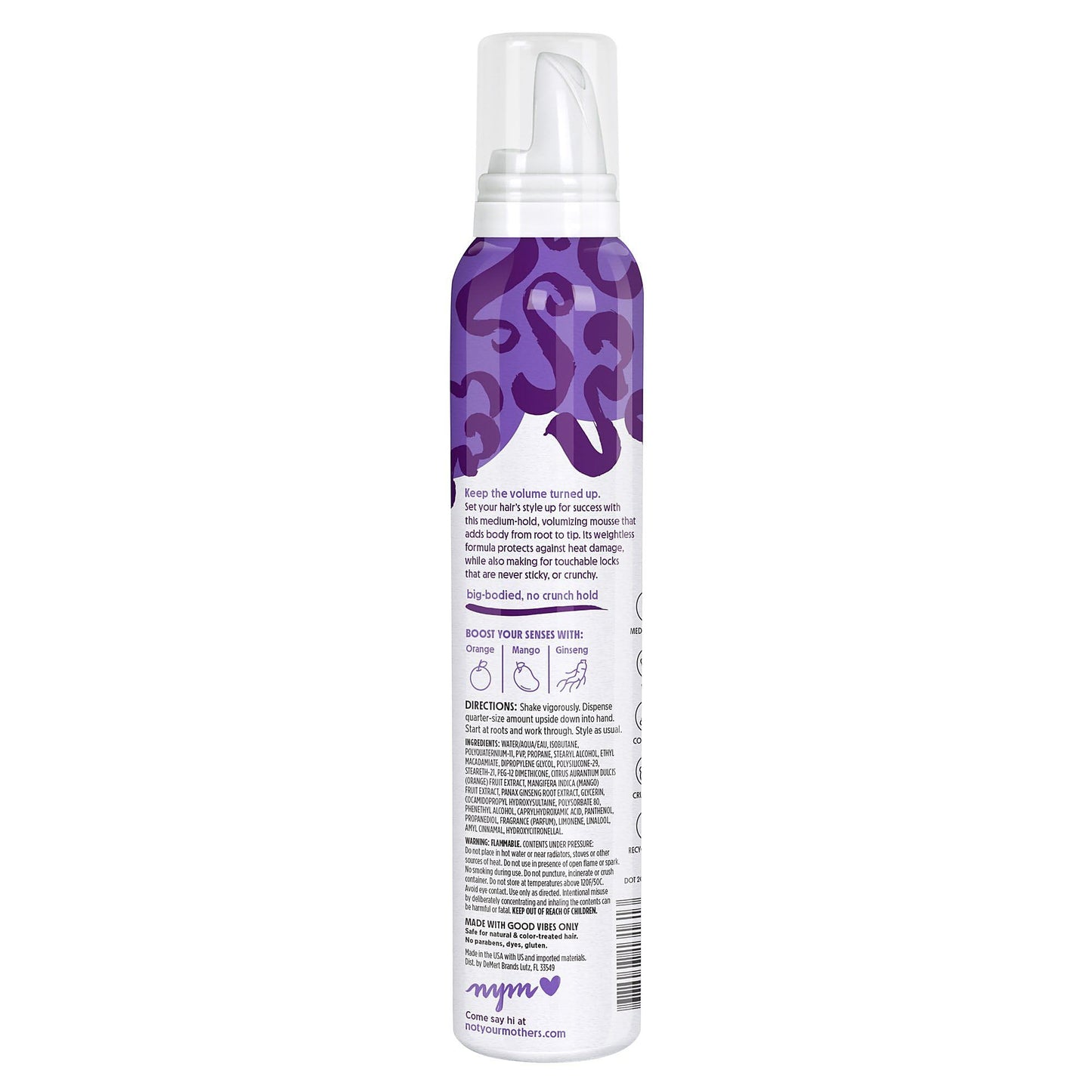Not Your Mother's, Plump for Joy Mousse Volumizing Medium Hold, 7 Ounce Beauty & Personal Care Not Your Mother's