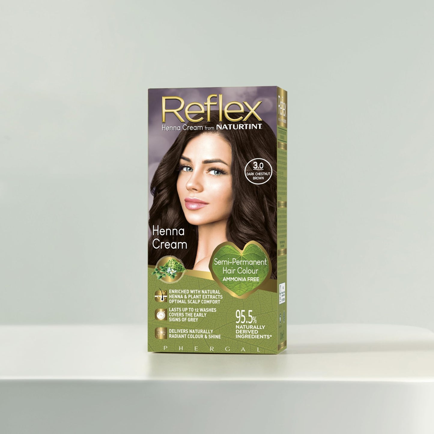Naturtint Reflex Dark Chestnut Brown 90ml Beauty & Personal Care Naturtint