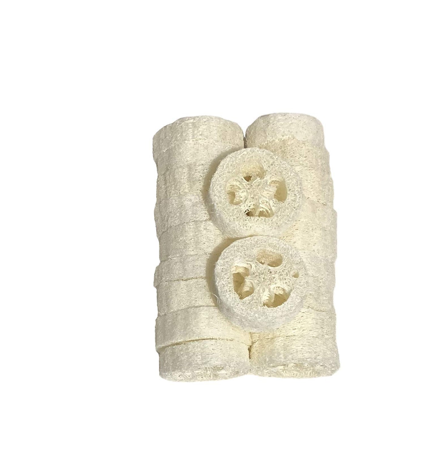 2cm Natural Loofah Cuts Loofah Slices for Soap Making or Soap Dish Pack of 20 Beauty & Personal Care KEWLYSEU