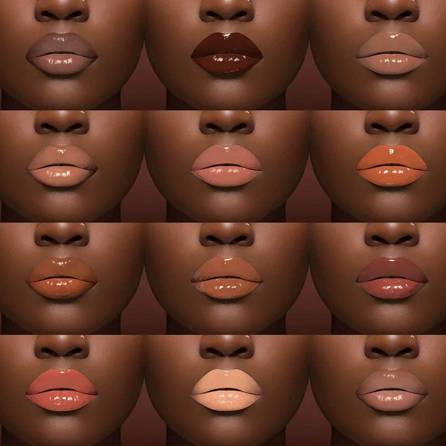 Juvia's Place Coffee Shop Lip Gloss - Chocolate Drip - Hydrating Butter Lip Gloss for Women, Long-Lasting Shine, Moisturizing Glass-like Finish, Beauty & Personal Care Juvia's Place