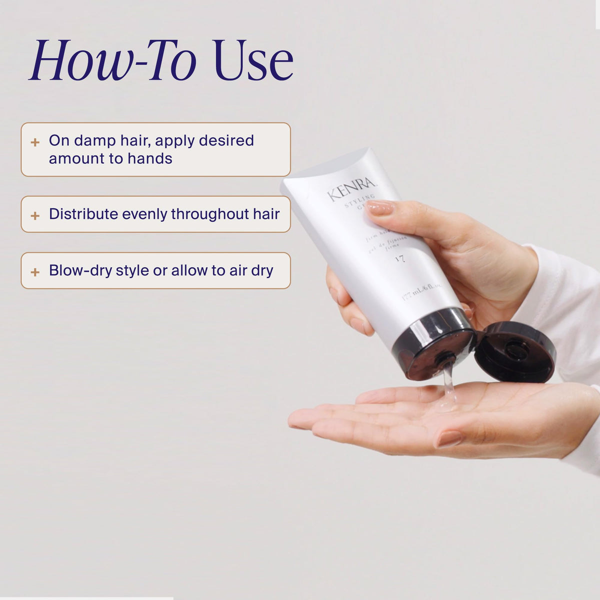 Kenra Professional Styling Gel 17 | High Hold Gel | Creates Fullness & Adds Shine | Controls Coarse, Unruly Hair Textures | Alcohol-Free, Non-Drying