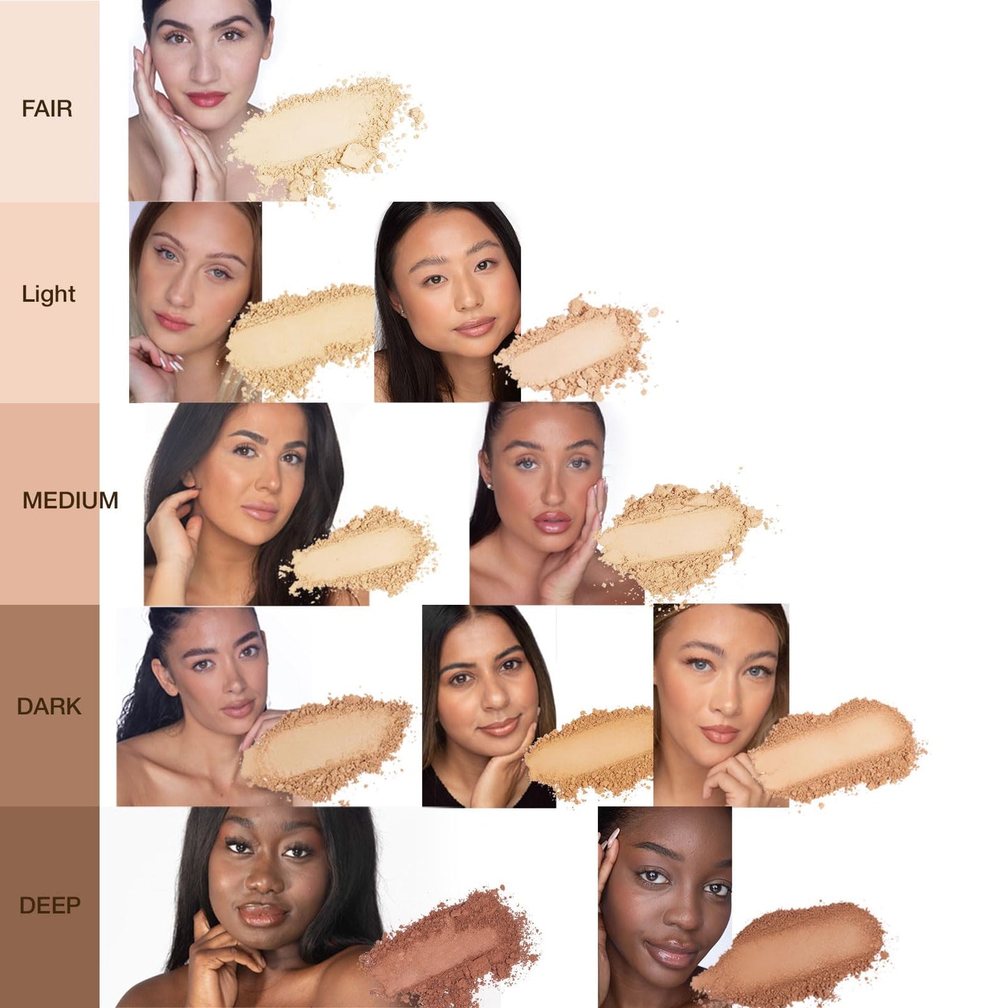 Bellapierre Compact Mineral Foundation SPF 15 - Pressed Powder Foundation, Concealer, Finishing & Setting Powder, On-the-Go Compact, Lightweight Beauty & Personal Care bellapierre