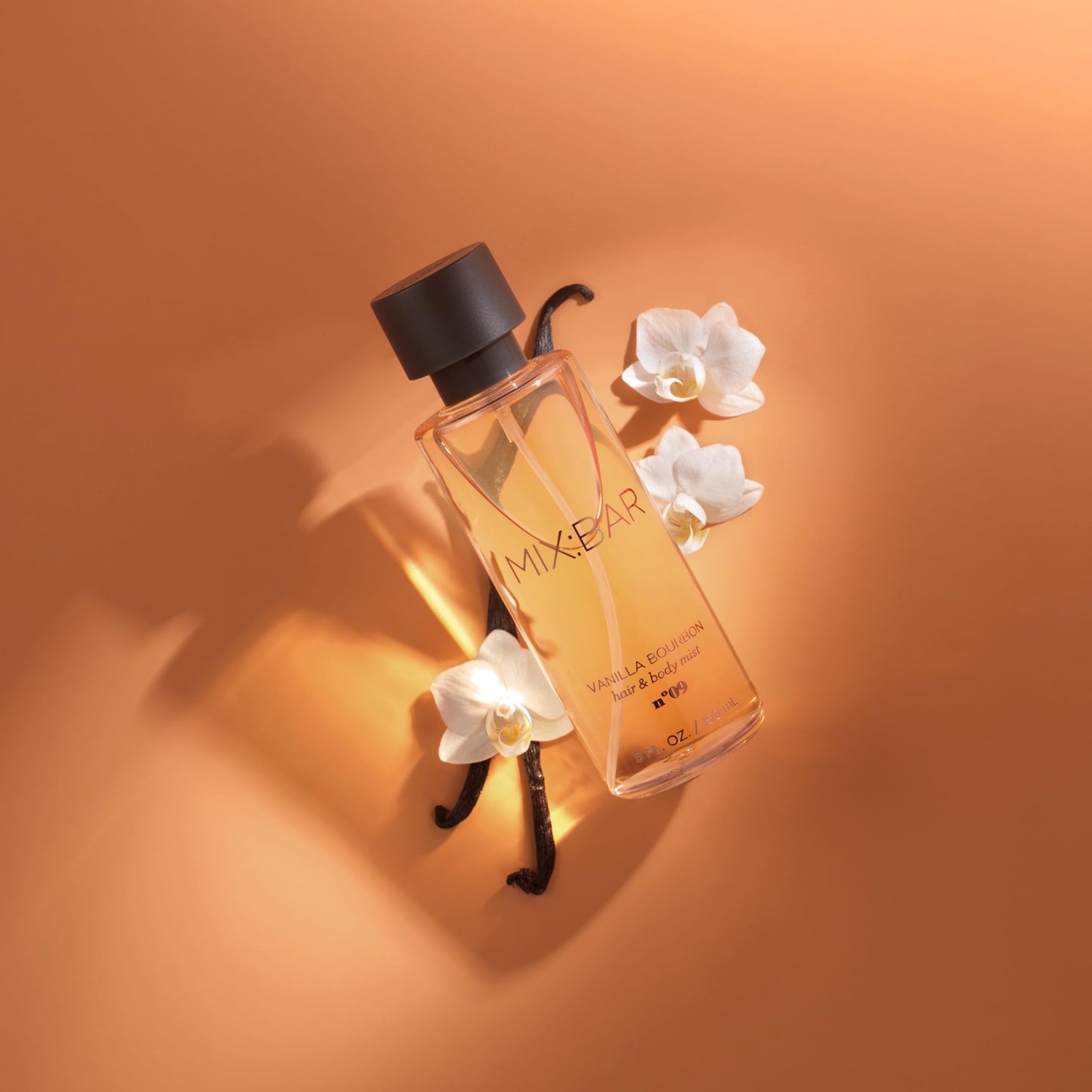 MIX:BAR Vanilla Bourbon Hair + Body Mist Spray for Women + Girls - Vanilla Bean, Sandalwood, Jasmine + Bergamot, Amber Fragrance Notes - Vanilla Beauty & Personal Care MIX:BAR