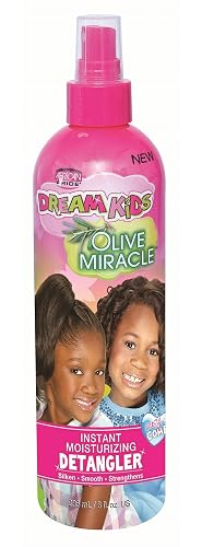 African Pride Dream Kids Olive Miracle Detangler 8 Ounce (235ml) (6 Pack) Beauty & Personal Care African Pride